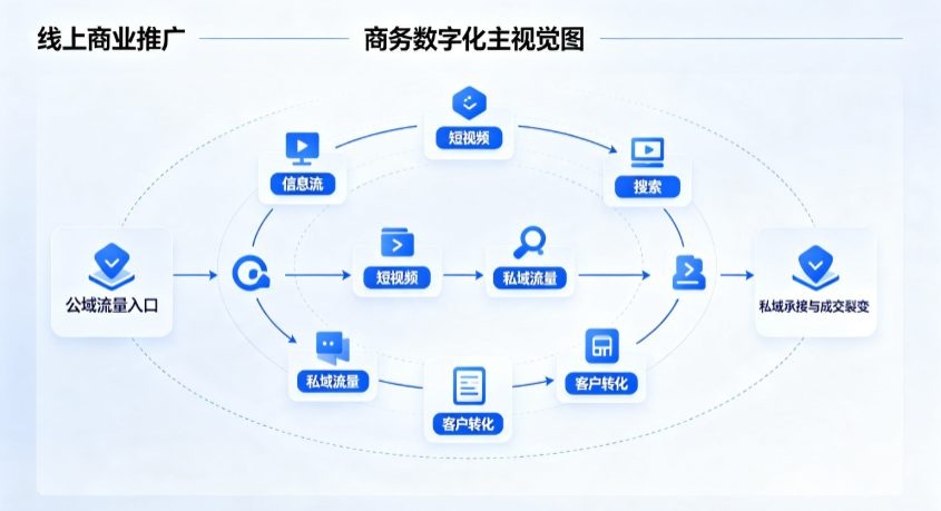 衡南县线上商业推广怎么做？全域流量闭环搭建与低成本转化实战指南