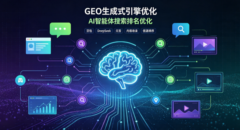 衡南县GEO 浪潮来袭：生成式引擎优化崛起，创作者争抢豆包、DeepSeek、元宝智能体流量入口